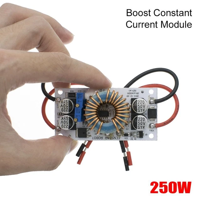 Board 10A 250W DC-DC Constant Current Step Up Module LED Driver Boost Converter