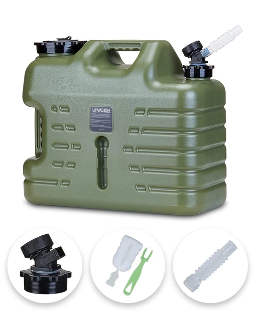 6.6 Gallon Military Green Water Tank - Bpa - Emergency Water Storage Hdpe Grade