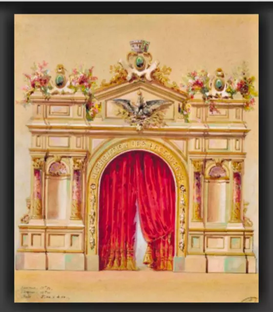 Chev-Dessin-Belloir Et Vazelle-[Projet-Salle De Distribution-Récompenses]-1867