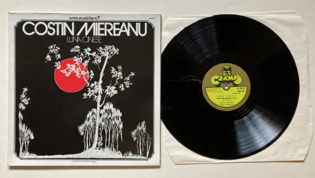 LP 33 T COSTIN MIEREANU LUNA CINESE NM/NM Cramps Records 1975 Gatefold