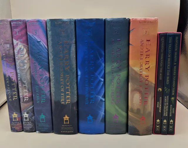 Harry Potter Hardcover Book Set Lot Complete Books 1-7 +++ by JK Rowling