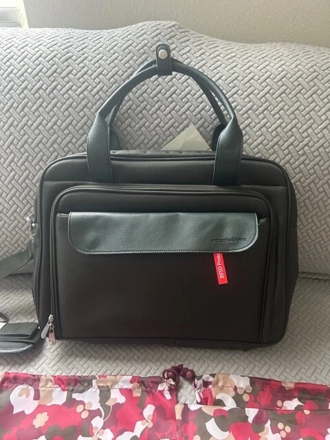 Samantha Brown Essential Carry All Bag with Packing Cubes FOREST GREEN NWT 3