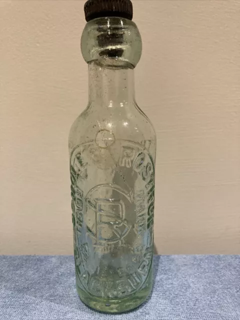 OLD VICTORIAN MINERAL water bottle Scholes Rostron Blackburn £3.00 ...