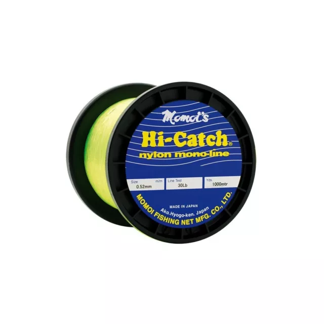 Momoi Hi-Catch Classic Yellow Bobina 1000 mt Filo Pesca Traina