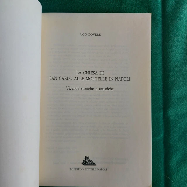 UGO DOVERELA CHIESA Di San Carlo Alle Mortelle In NapoliLoffredo Ed
