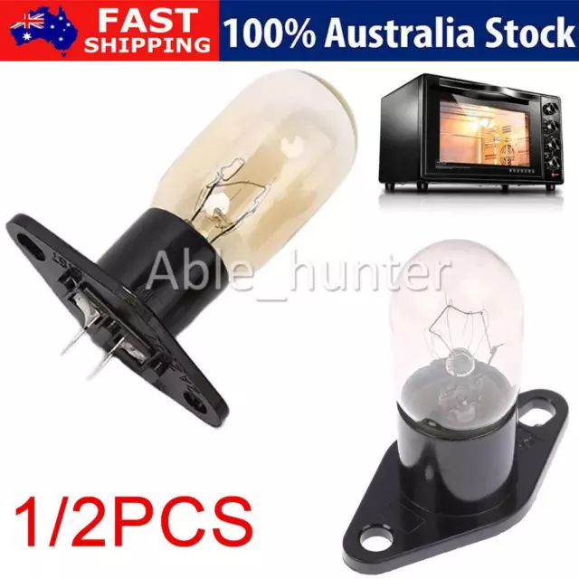 1X/2X Microwave Oven Lamp Light Globe Bulb for SAMSUNG LG SHARP PANASONIC AUS