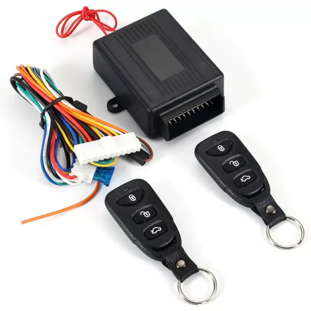 Universal Car Central Remote Control Door Lock Kit Alarm Keyless Entry System