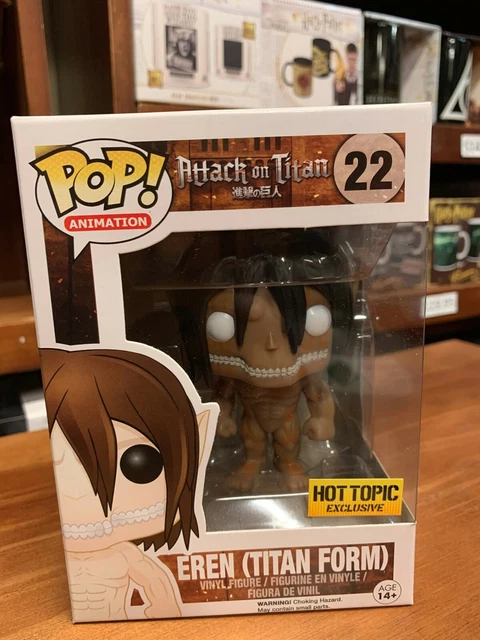 POP ANIMATION ATTACK On Titan Eren Jaeger Titan Form Funko Pop Vinyl ...