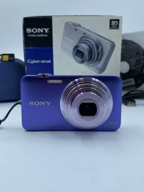 Sony Cyber-shot DSC-WX7 16.2MP Digital Camera - Rare Purple