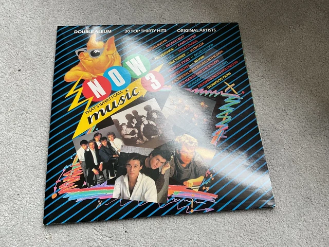 Now 3 Rear Cover NOW THATS WHAT I Call Music 3 1984 Vinyl Double album. VG condition £21 ...