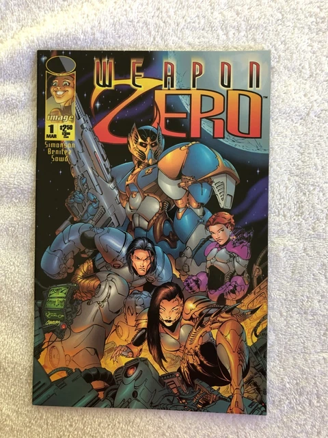 Weapon Zero #1 (Mar 1995, Image) VF- 7.5