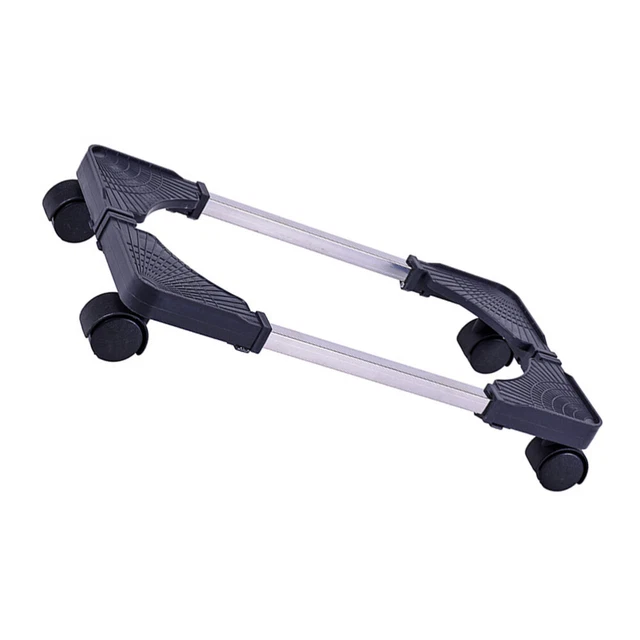 Supporto Per PC Tower Actiusis - Carrello Mobile Con 4 Ruote, Regolabile, Nero, Per Dissipazione Calore - Foto 3