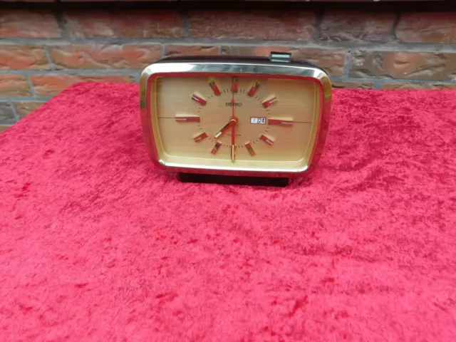 Vintage Uhr / Wecker Seiko Transistor Japan ttbc-841,selten !