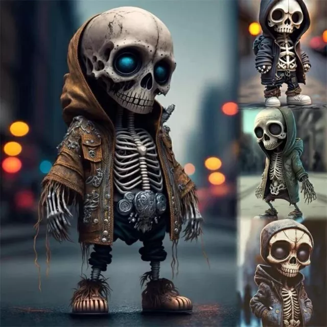 Handwerk Schreibtisch Spielzeug Coole Skelettfiguren Halloween Skelettfigur