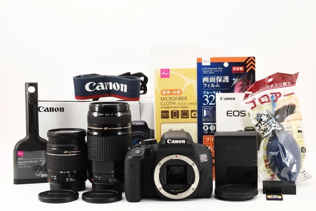CANON EOS KISS X9i DSLR Camera Kit EF28-80mm F3.5-5.6 USM Wi