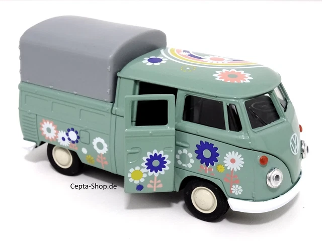 SOLIDO 1/18 - VOLKSWAGEN COMBI T1 PICK-UP PORSCHE SERVICE - 1950 S1806707 | Achetez sur