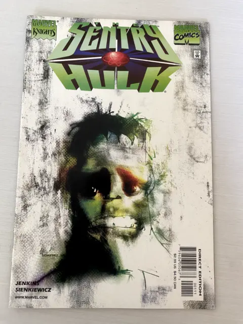 Sentry Hulk #1 2001 Vol 1 No 1 Marvel Comics Knights Direct Edition Jenkins