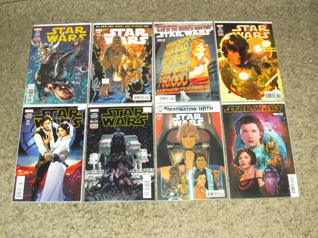 Huge Star Wars Lot Of 100 Marvel Comics Main Series, Darth Vader, Aphra Etc Nm-