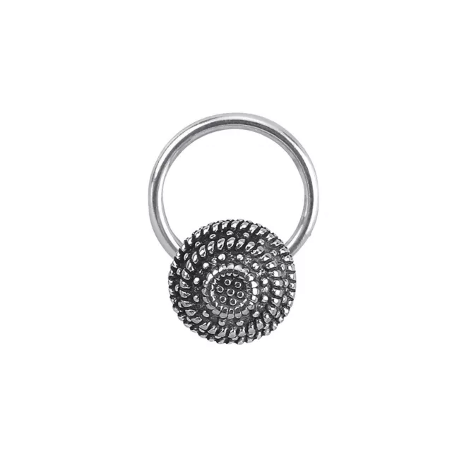 925 Sterlingsilber Schöne Mandala Design Nase Nadel Für Mädchen & Damen