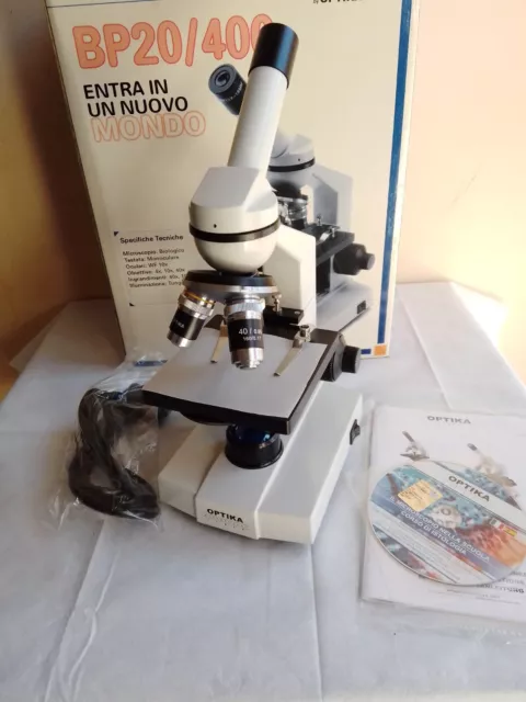 Microscopio biologico monoculare Optika BP-20/400