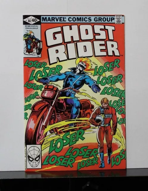Ghost Rider #46 Marvel Comics Bronze Age 1980 Johnny Blaze