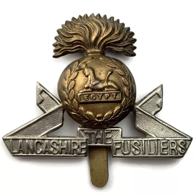 ORIGINAL WW1 LANCASHIRE Fusiliers Regiment Cap Badge $22.30 - PicClick