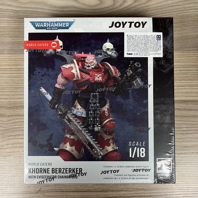 HiPlay JoyToy Warhammer 40K: Crimson Slaughter Sorcerer Lord In Terminator Armour 1:18, Action Figure