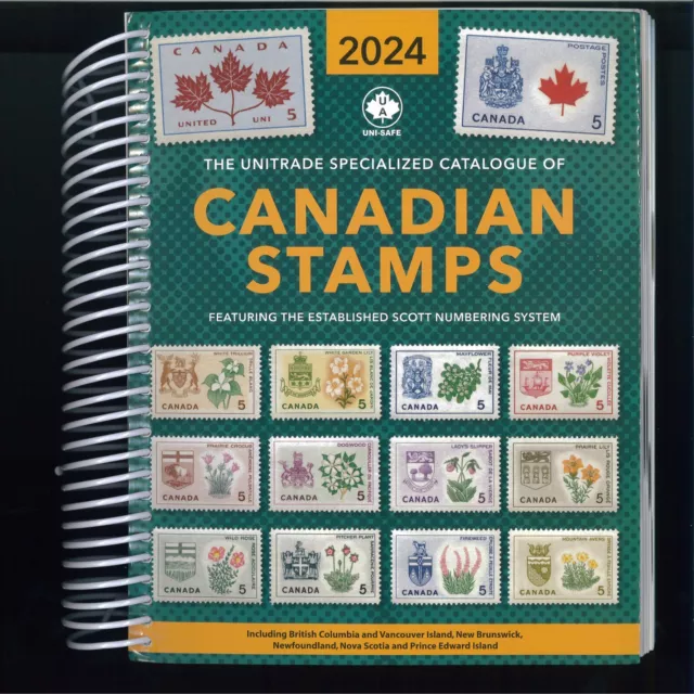 2024 THE UNITRADE Specialized Catalogue of Canadian Canada Stamps £57.