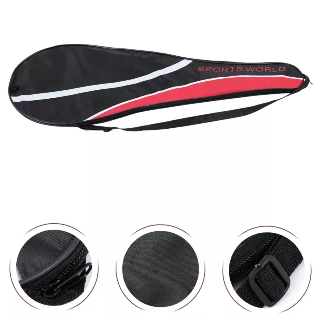 Badminton Racket Bag Single Shoulder Lightweight Cover for Outdoor Sport-IR