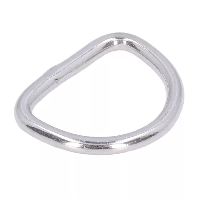 10x Marine Grade D Ring Stainless Steel 316 Welded Seamless Boat 4x30x22mm MT8