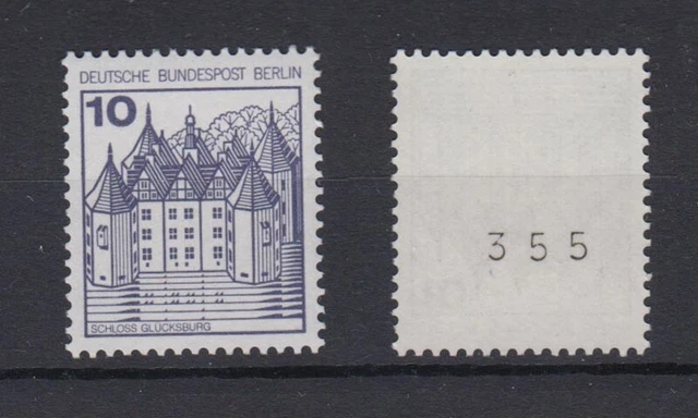 Berlin 532 I RM mit ungerader Nr. Burgen + Schlösser 10 Pf postfrisch