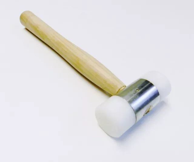 Nylon Hammer Dual Face Head Plastic 1-1/4" Mallet Jewelry Making Tool Repousse