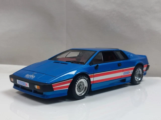 Lotus Esprit Turbo 1981 Jaune - Miniature 1/18 KK-Scale - Neuve En Boîte