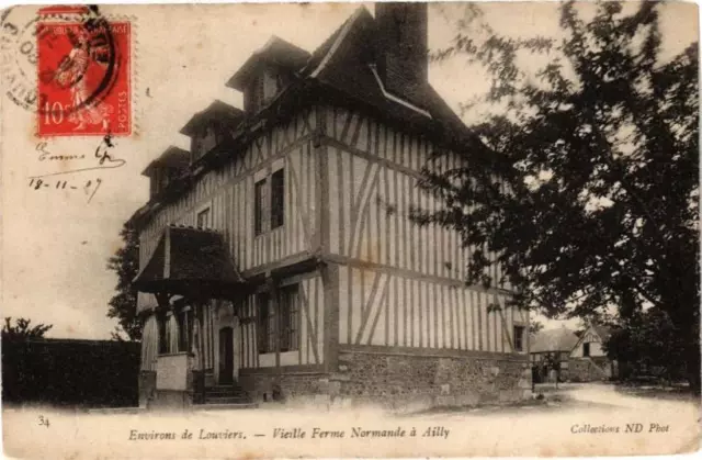 CPA Environs de LOUVIERS - Old Norman Farm in Ailly (181752)