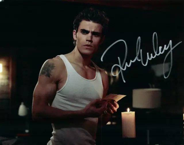 Paul Wesley Autographed 8x10 Photo signed Picture + COA