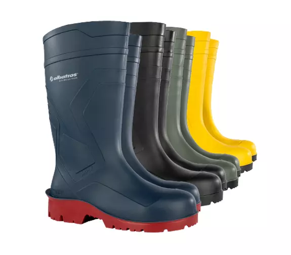 ALBATROS Protector Plus S5 Arbeitsstiefel Gummistiefel Sicherheitsstiefel Beruf