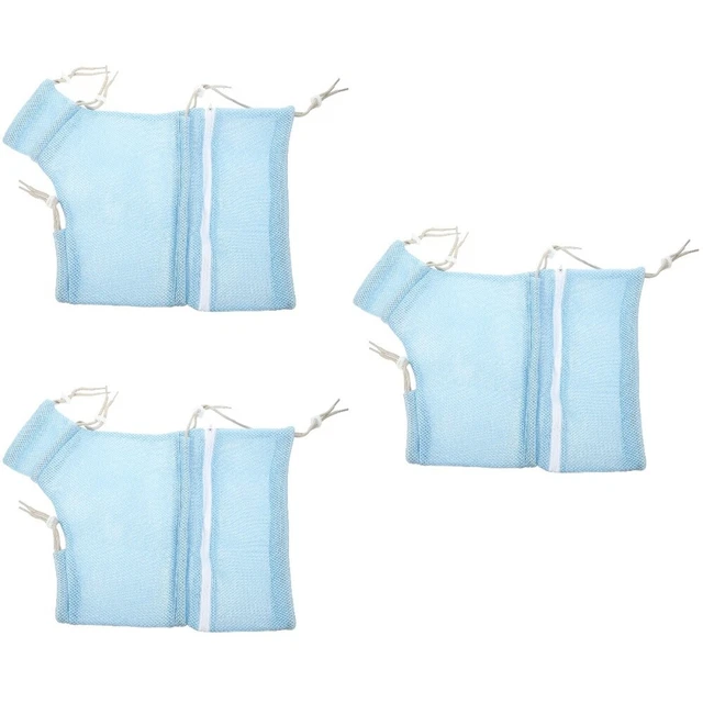 3 PIEZAS bolsa de ducha para perros gato bolsa de baño electrodomésticos tomar un baño