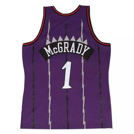 Tracy McGrady Toronto Raptors NBA Purple Throwback Swingman Jersey