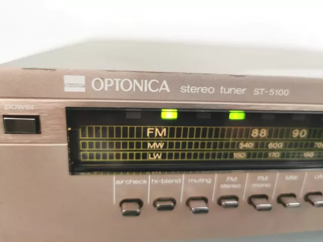 Sharp Optonica ST-5100HB Stereo Tuner AM-FM HiFi Radio Empfangsgerät