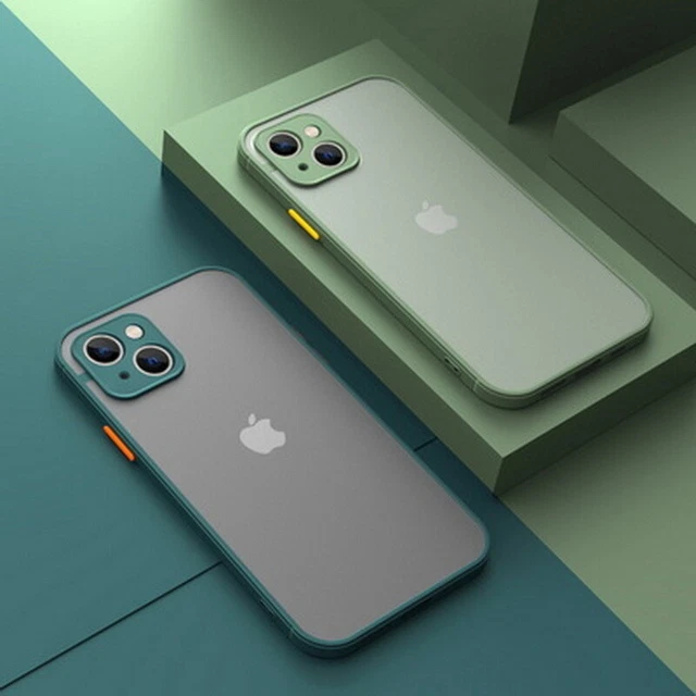 For iPhone 14 13 Pro Max 12 11 X XS XR 8 7 Plus Matte ShockProof Hard Case Cover