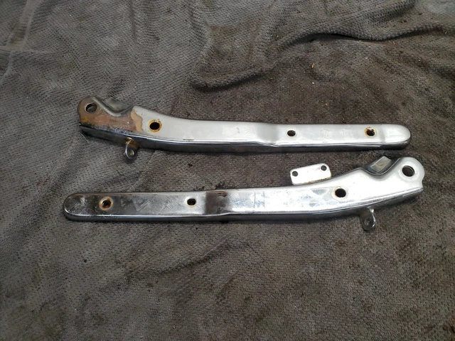 2007 Honda Shadow VT 1100 VT1100 Sabre Rear Fender Supports Trim Rails