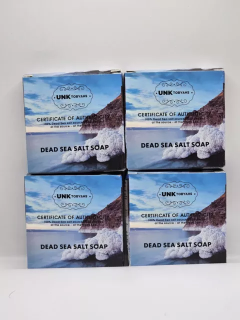 Dead Sea Minerals  Bar Soap - Dead Sea Soap         4 Boxes