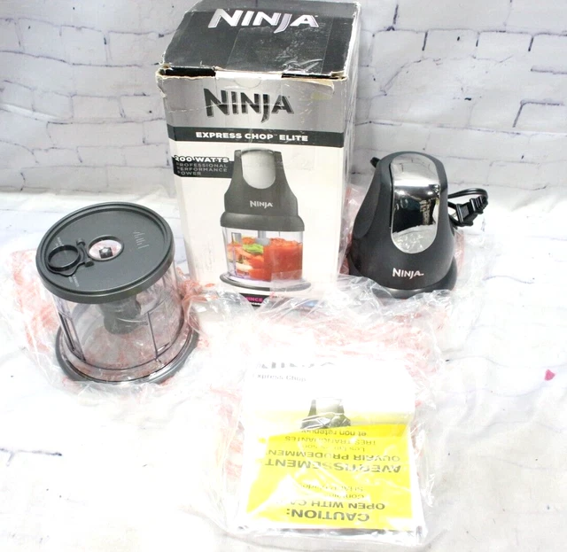 NINJA FOOD CHOPPER Express Elite With 200Watt 16Ounce Bowl NEW 33.33