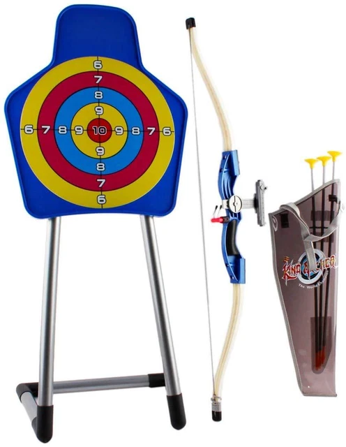 Cible Tir à L'arc Enfant - Bloc ABS 24 Cm, à Fixer Au Mur Ou Vitre - Jeu Ludique Et éducatif