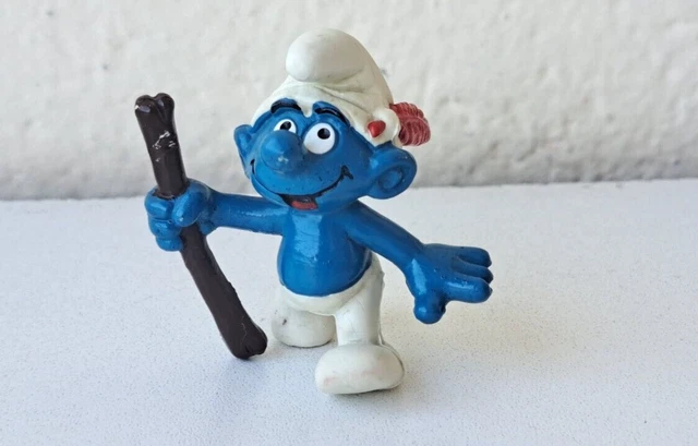 SCHTROUMPF ASTRONAUTE Cosmonaute Vintage 1965!! Schleich Peyo rare Hong Kong EUR 7,50 - FR