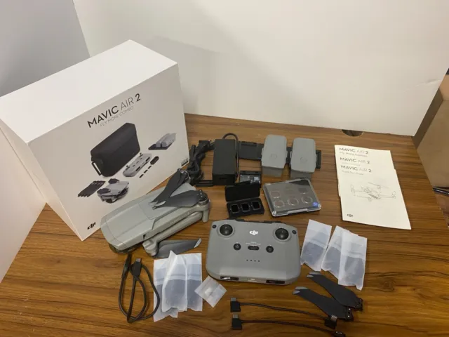 DJI - Mavic Air 2 Drone Quadcopter - Great Condition w/ Carrying Case + Extras