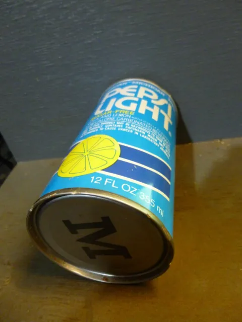 Pepsi Light_ Michigan_ Wide Seam Steel Soda Can    -[Empty Cans, Read Desc.]-