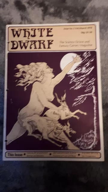 Very rare White Dwarf Magazine - Issue  - March 1978