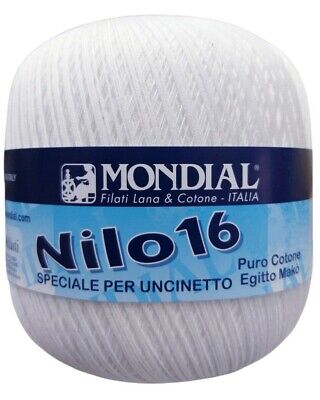 Cotone n 16/3= 12 ADRIAFIL uncinetto maglia MADE ITALY 100% cotone makò ritorto 