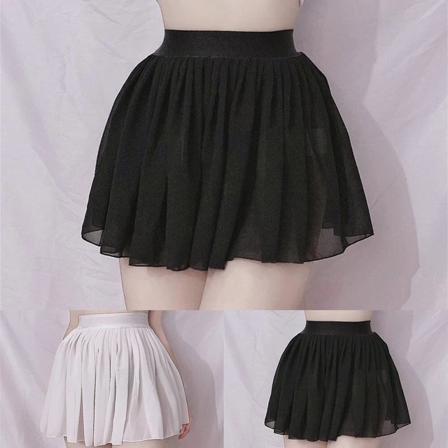Jupe courte plissée sexy patineuse taille haute pour femmes parfaite pour clubb